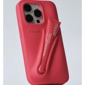 Rhode Summer Lip Case in Guava Spritz for iPhone 15 Pro Max